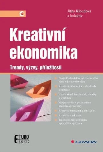Obálka knihy Kreativní ekonomika