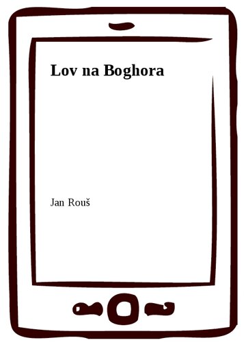 Obálka knihy Lov na Boghora
