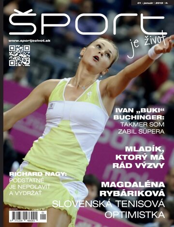 Obálka e-magazínu Šport je žívot 1/2015