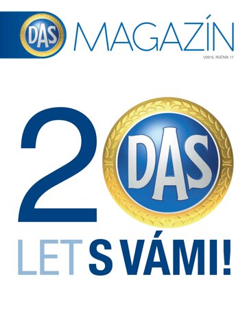 Obálka e-magazínu DAS magazín 1/2015