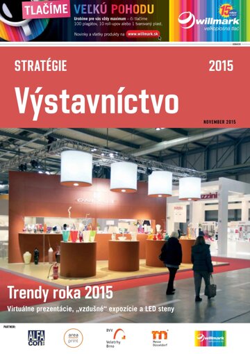 Obálka e-magazínu Výstavníctvo 2015