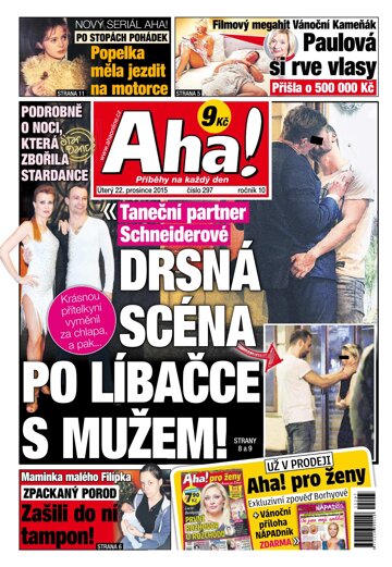 Obálka e-magazínu AHA! 22.12.2015