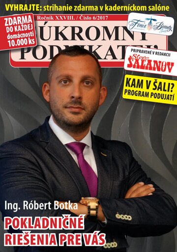 Obálka e-magazínu Súkromný podnikateľ 6/2017