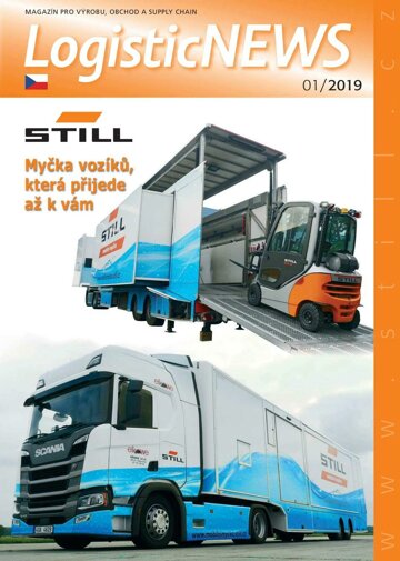 Obálka e-magazínu Logistic News 1/2019