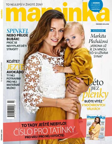 Obálka e-magazínu Maminka 7/2018