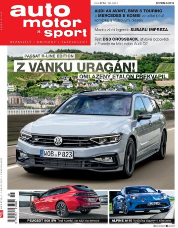 Obálka e-magazínu Auto motor a sport 8/2019
