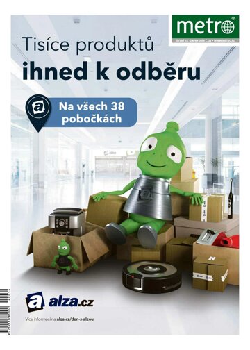 Obálka e-magazínu deník METRO 18.2.2020