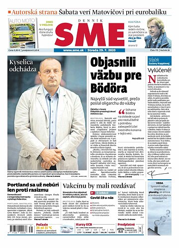 Obálka e-magazínu SME 29.7.2020_284986