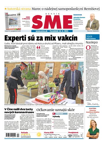 Obálka e-magazínu SME 14-6-2021