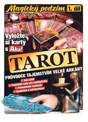 Obálka e-magazínu Příloha AHA! Tarot - 21.10.2021