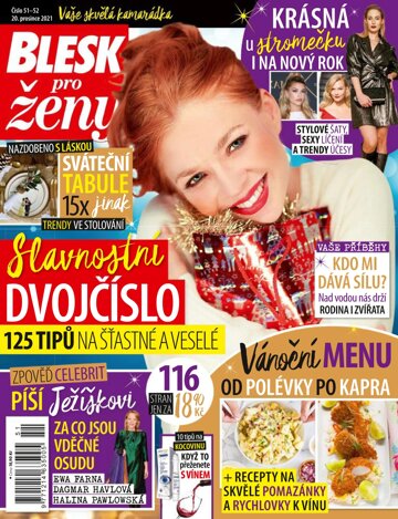 Obálka e-magazínu Blesk pro ženy 51+52/2021