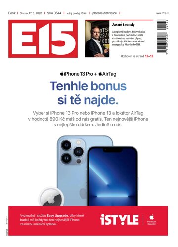 Obálka e-magazínu E15 17.3.2022