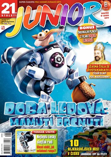 Obálka e-magazínu 21. století JUNIOR 8/16