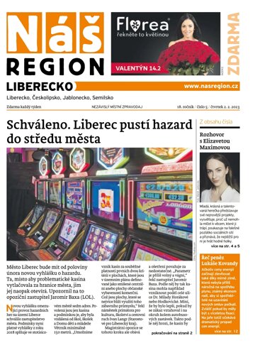 Obálka e-magazínu Náš Region - Liberecko 5/2023