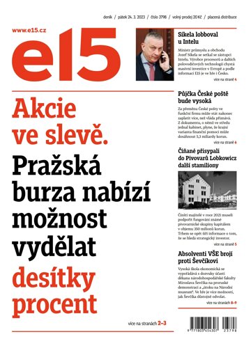 Obálka e-magazínu E15 24.3.2023