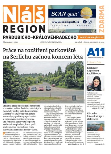 Obálka e-magazínu Náš Region - Pardubicko/Královéhradecko 22/2024