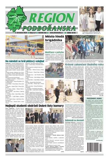 Obálka e-magazínu Region Podbořanska 27/24