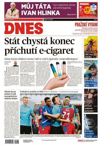 Obálka e-magazínu MF Dnes 16.8.2024