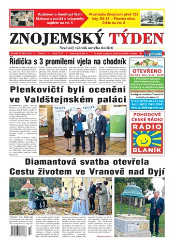 Obálka e-magazínu Znojemský týden 43/2025