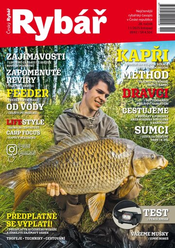 Obálka e-magazínu Český rybář 11/2025