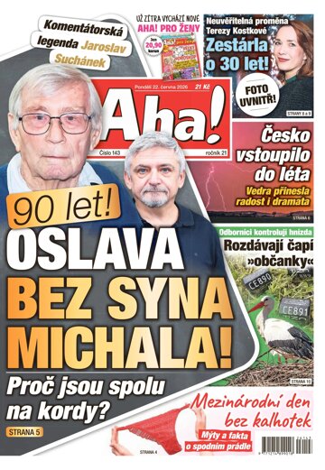 Obálka e-magazínu AHA! 22.6.2026