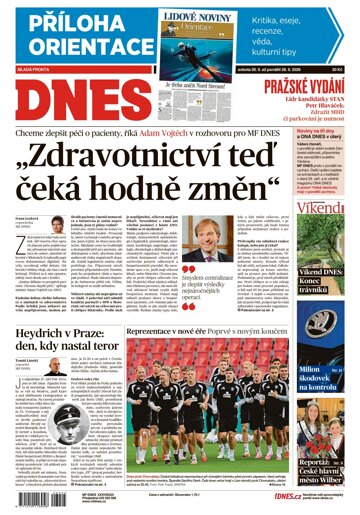 Obálka e-magazínu MF Dnes 26.9.2026