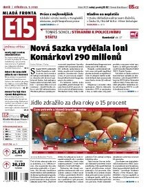 Obálka e-magazínu E15 10.7.2013