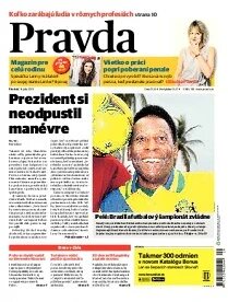 Obálka e-magazínu Pravda 18. 7. 2013