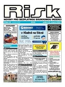 Obálka e-magazínu Risk 15/2014