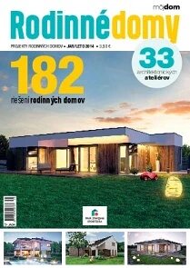 Obálka e-magazínu Projekty rodinných domo jar/leto 2014