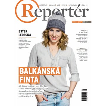 Obálka audioknihy Reportér leden 2017