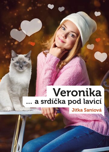 Obálka knihy Veronika a srdíčka pod lavicí