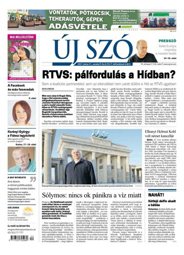 Obálka e-magazínu Új Szó 17.6.2017