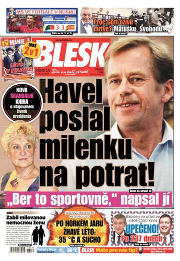 Obálka e-magazínu Blesk 16.6.2018