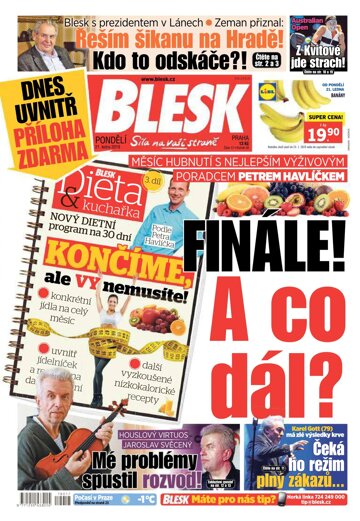 Obálka e-magazínu Blesk 21.1.2019