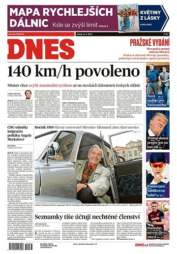 Obálka e-magazínu MF Dnes 13.2.2019