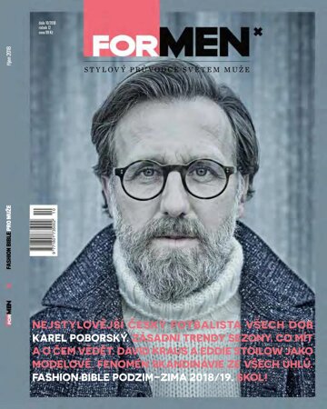 Obálka e-magazínu ForMen 10/2018