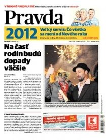 Obálka e-magazínu Pravda 2.1.2012