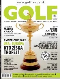 Obálka e-magazínu GOLF revue 9/2012