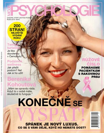 Obálka e-magazínu Moje Psychologie 10/2019
