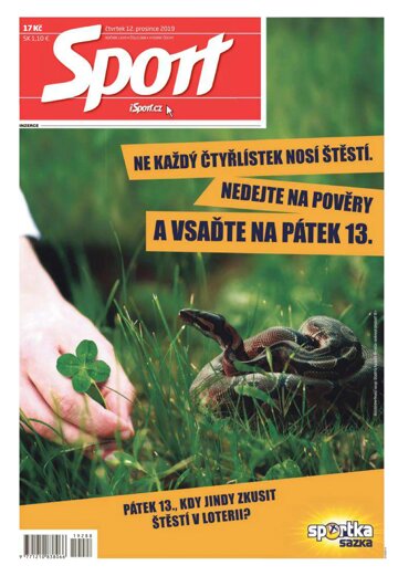 Obálka e-magazínu Sport 12.12.2019