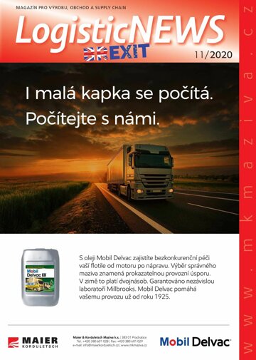 Obálka e-magazínu Logistic News 11/2020 BREXIT EDITION