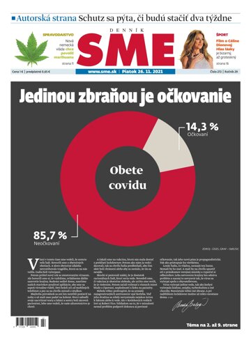 Obálka e-magazínu SME 26-11-2021