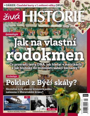 Obálka e-magazínu Živá historie 1-2/2023
