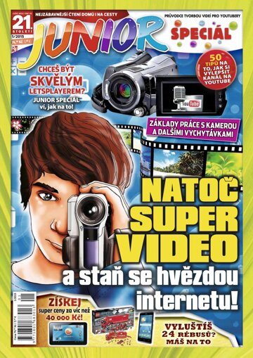 Obálka e-magazínu 21. století JUNIOR speciál 1/15