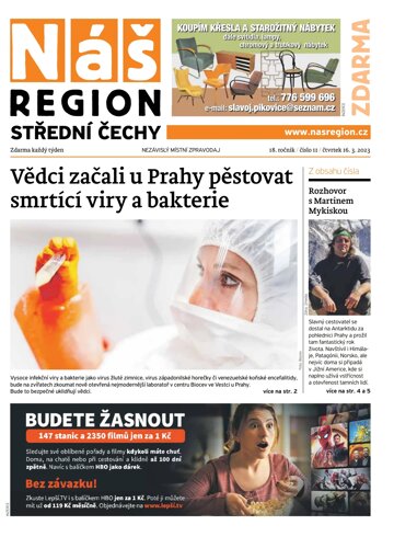 Obálka e-magazínu Náš Region - Střední Čechy 11/2023