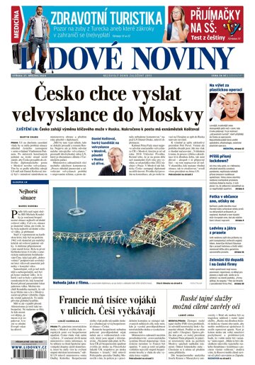 Obálka e-magazínu Lidové noviny 27.3.2024