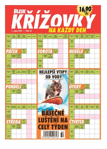 Obálka e-magazínu Blesk křížovky na každý den 32/2025