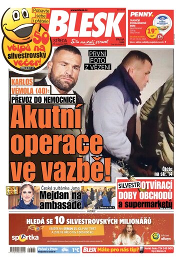 Obálka e-magazínu Blesk 31.12.2025