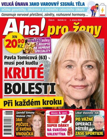 Obálka e-magazínu AHA! pro ženy 6/2026